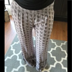 Free people wide leg vacation pants